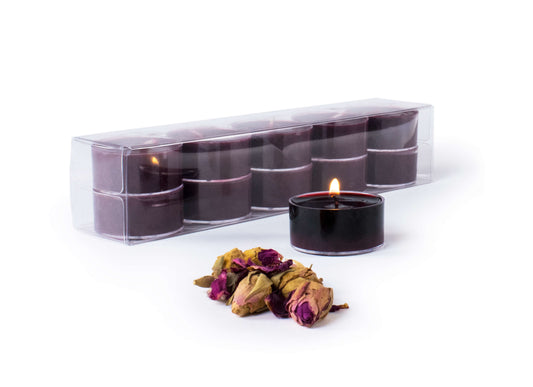 moroccan rose tea light candles